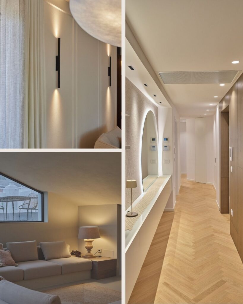 Progettazione illuminotecnica - lampade, applique, led