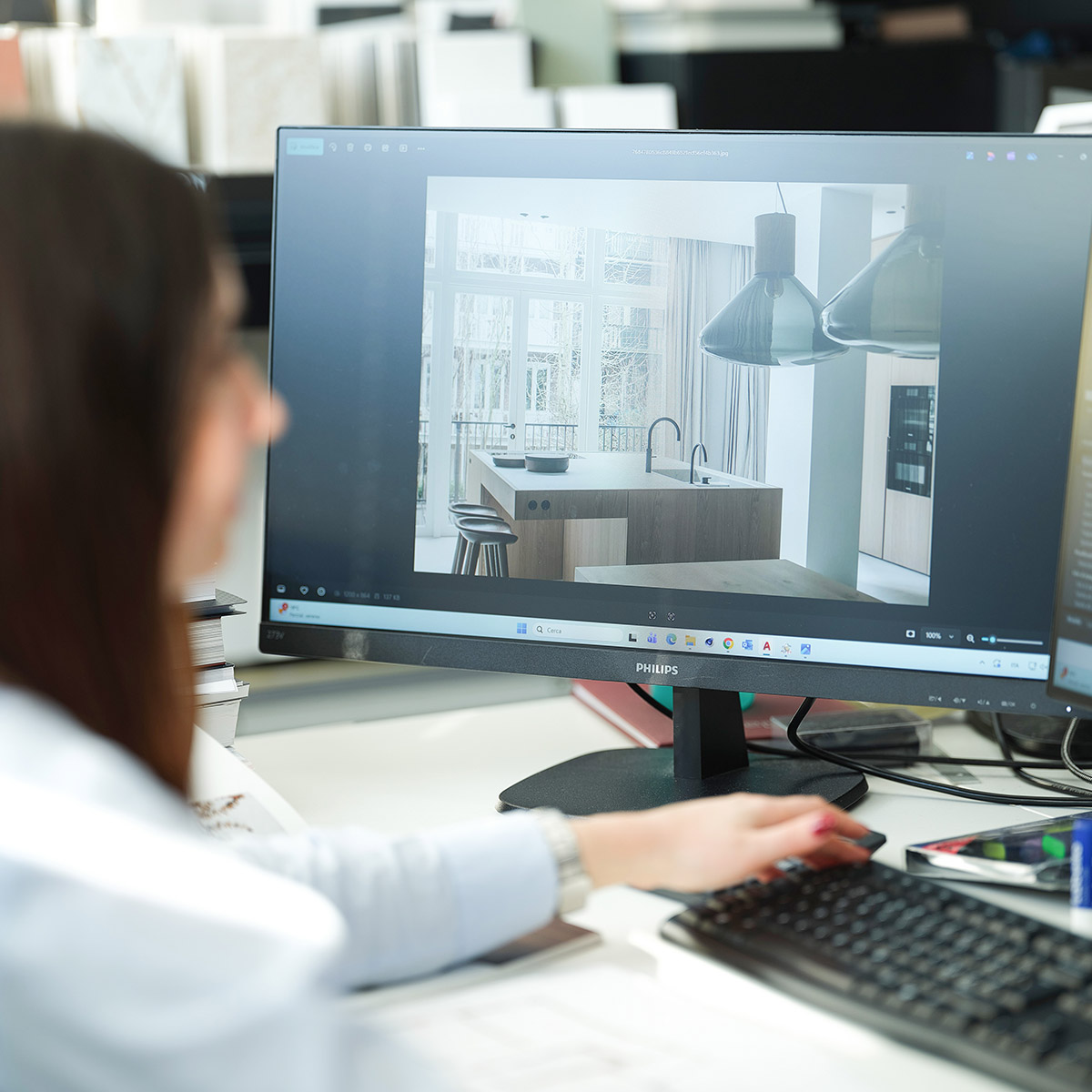 Ellaborazione rendering